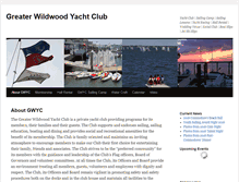Tablet Screenshot of greaterwildwoodyachtclub.org